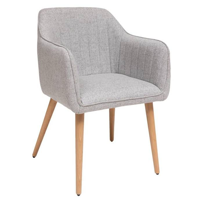 Fauteuil Visoca gris - Atmosphera Créateur dintérieur