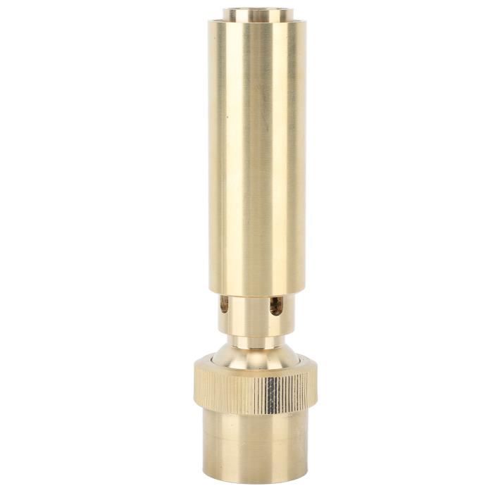 Buse Fontaine Droite Laiton 1/2" Femelle Avec Valve - Buse Piscine Paysage