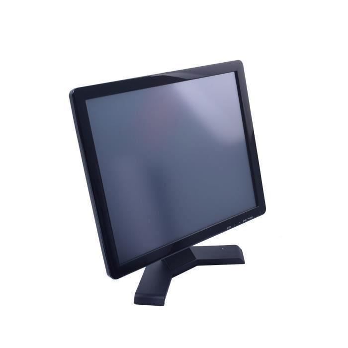 Écran Tactile, 17 Pouces LCD TFT Moniteur - 1280x1024 Résolution de VGA  pour PC / POS