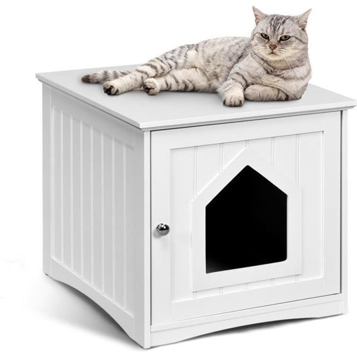 Porte-clés En Bois Fait Main Chat - Design Mignon Et Coloré, Marque Onwomania
