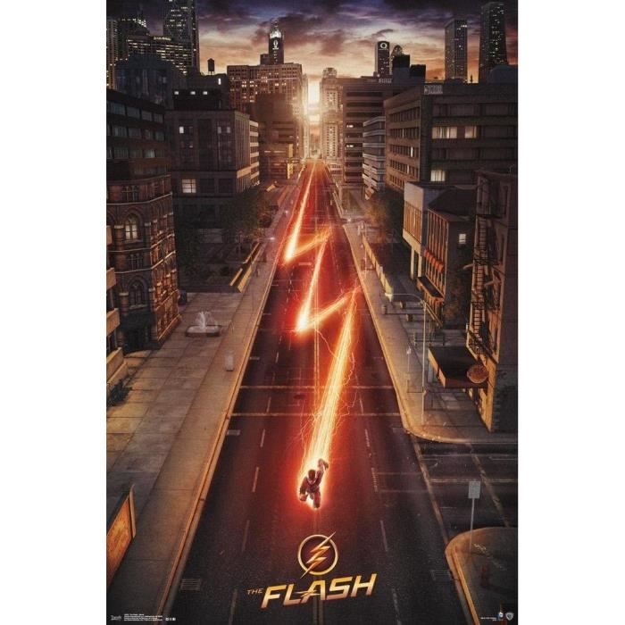 The Flash Poster Speed 61cm x 91,5cm Un Joli Emballage Cadeau