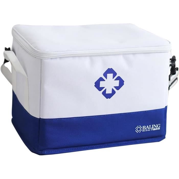 JOYBOY Lot De 4 Trousses De Secours Vides – Kit Portable Imperméable Oxford, Grande Capacité, Idéal Camping, Voyage, Maison, Voiture