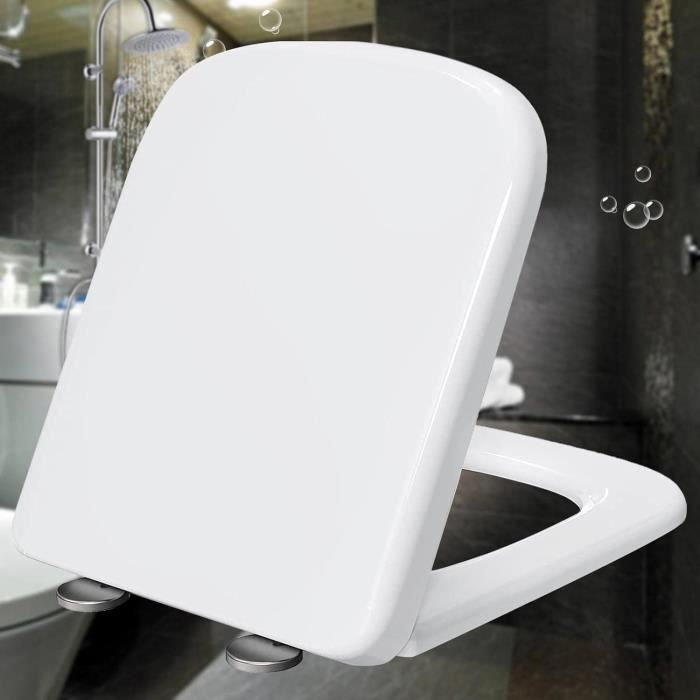 WC Cuvette Céramique Blanc Avec Abattant VidaXL - Neuf Pour Salle De Bain