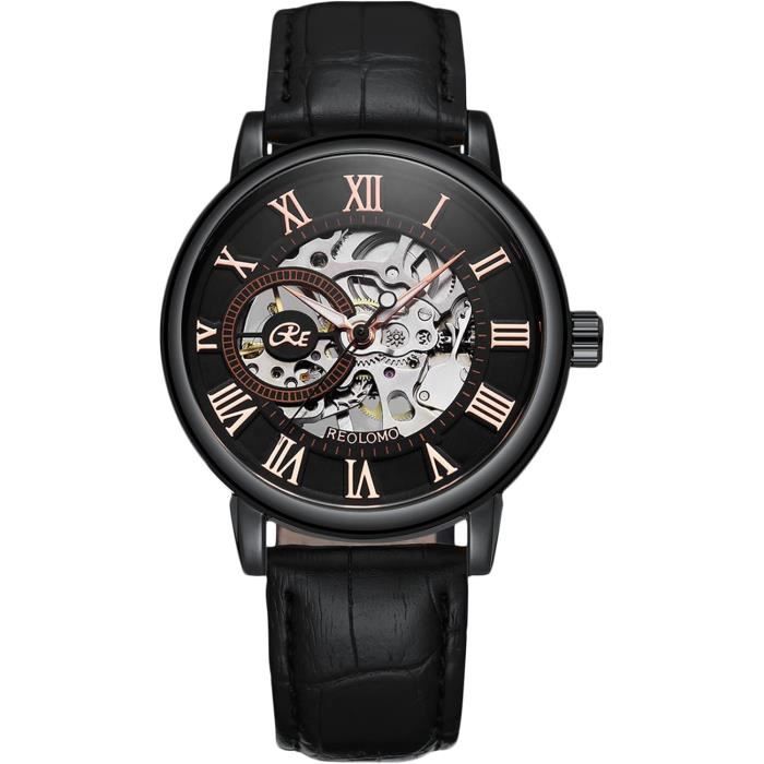 Montre ERLON Mécanique Années 60 - Boîtier Doré, Cadran Cuivre, 17 Rubis - Occasion
