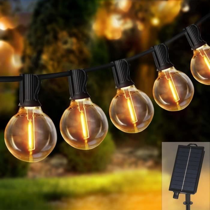Guirlande Lumineuse 15 Mètres 100 LED - 8 Modes, étanche IP65, Télécommande, Timer - Pour Noël, Mariage, Jardin, Décoration Intérieur/extérieur
