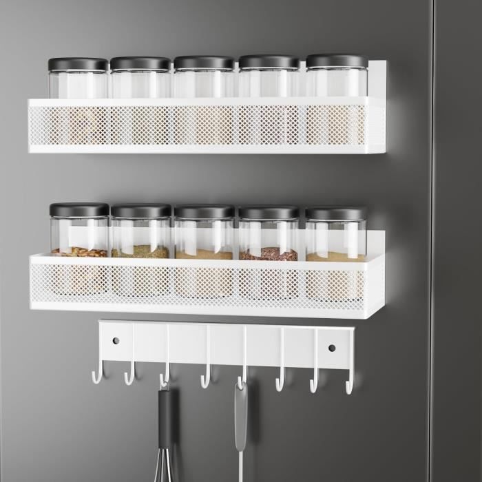 Étagères Magnétiques Pour Le Côté Du Réfrigérateur - Rangement D'Épices