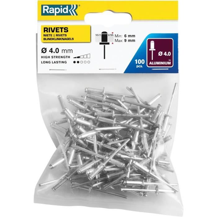 5000379 Rivets standards Ø4 x 12mm.[Y140] - Cdiscount Bricolage
