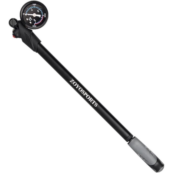 300 PSI pompe à choc haute pression Suspension pompe à pneu vélo fourche pompe à air avec jauge
