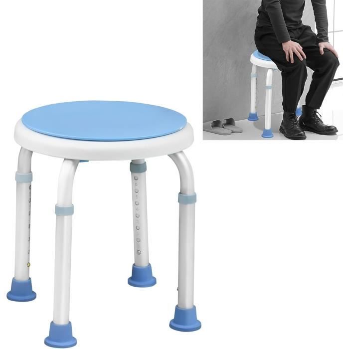 KOAWSFEID Chaise Rotative Sensorielle Pour Autisme – Base Antirouille, Rotation 360°, Équipement Calmant Pour Enfants TDAH (Bleu Roi)