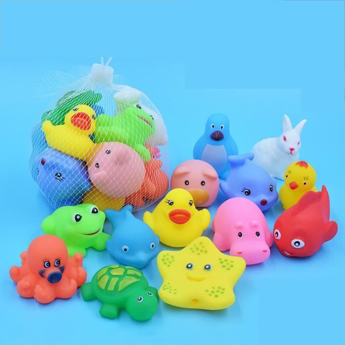 Jouets De Bain Bebe 13 En 1 Animaux Animaux Baignoire Eau Douche Set De Jeu Cdiscount Puericulture Eveil Bebe