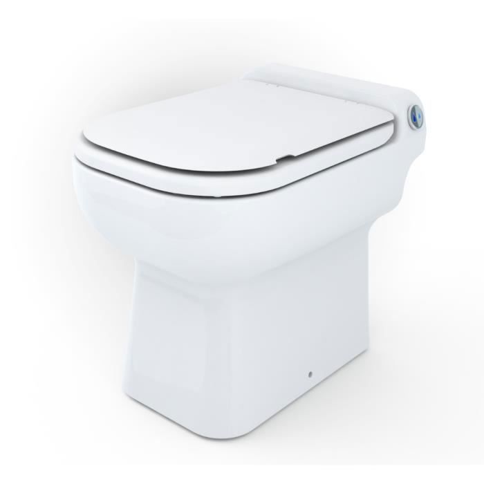 WC broyeur intégré Aquacompact Design - Fabrication Française - Cdiscount  Bricolage