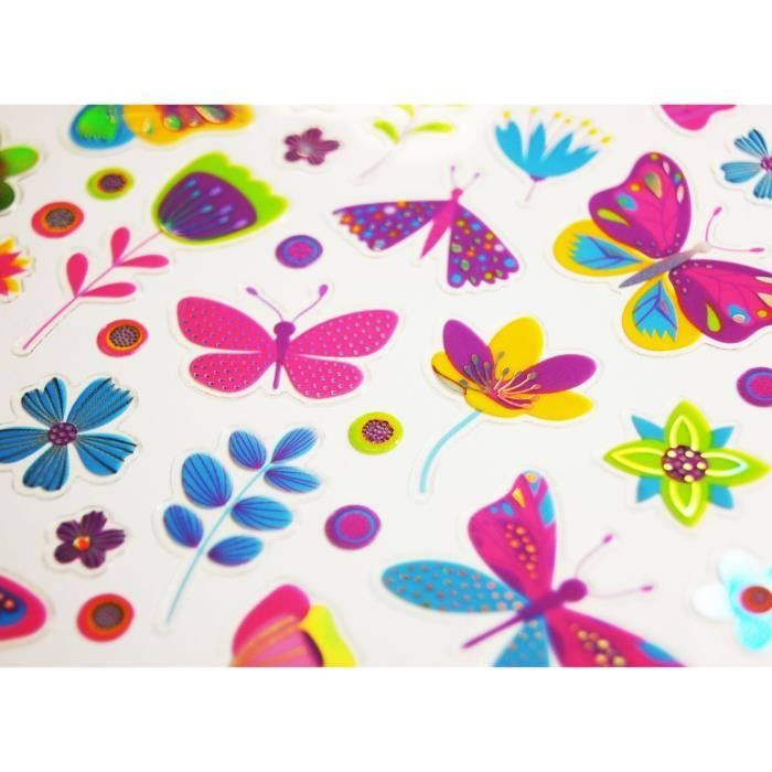 Lot De 12 Papillons Magnétiques 3D Colorés Autocollants Mural Aimant - Ekco Boutique