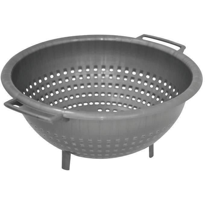 Passoire sur pieds - D: 26 cm - gris