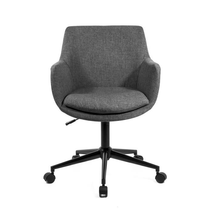 Skei Siege De Bureau Style Scandinave Pivotant Roulettes Gris Achat Vente Chaise De Bureau Soldes Sur Cdiscount Des Le 20 Janvier Cdiscount