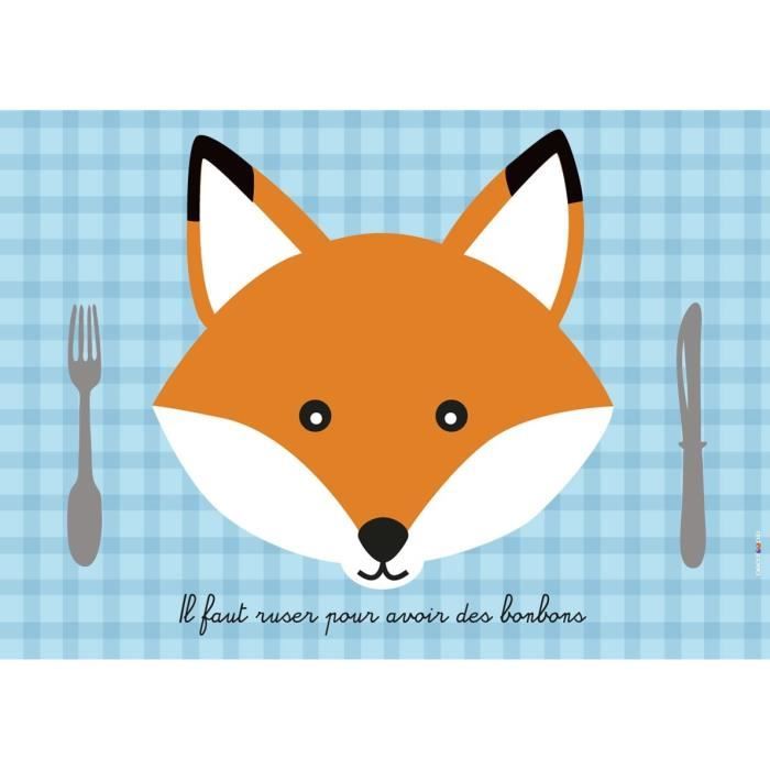 Set De Table Enfant Renard Cdiscount Maison