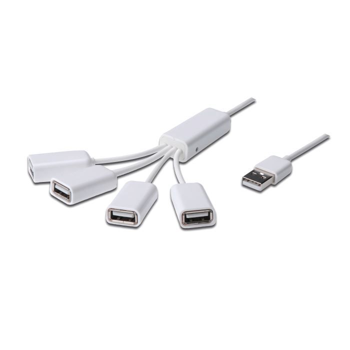Hub USB 2.0 4 ports Mac & Pc