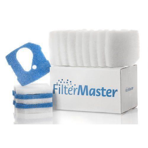 Filtermaster 299006 Big Pack Lot de 6 filtres avec 3 mousses bleues et