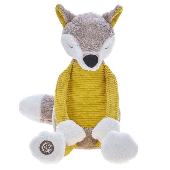 Peluche Beppe - 13663 - Mascotte Axel Renard beige et miel 27 cm