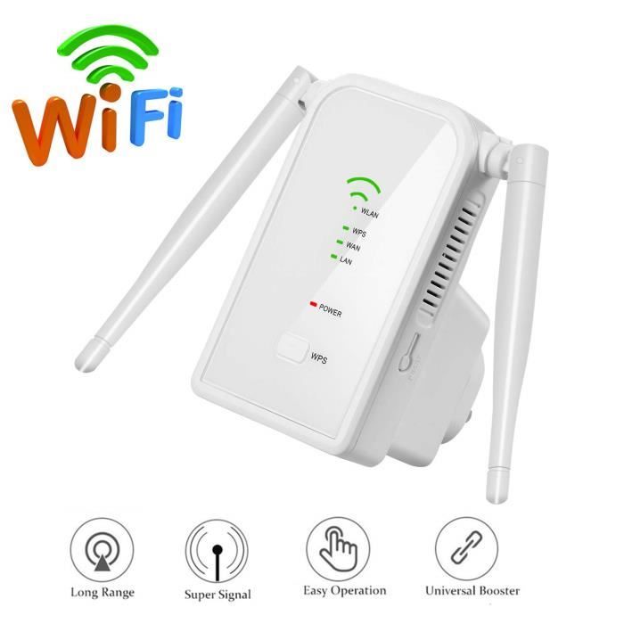 WH 300Mbps Sans fil N 802.11 AP Routeur Wi-Fi Répéteur Booster WLAN Réseau
