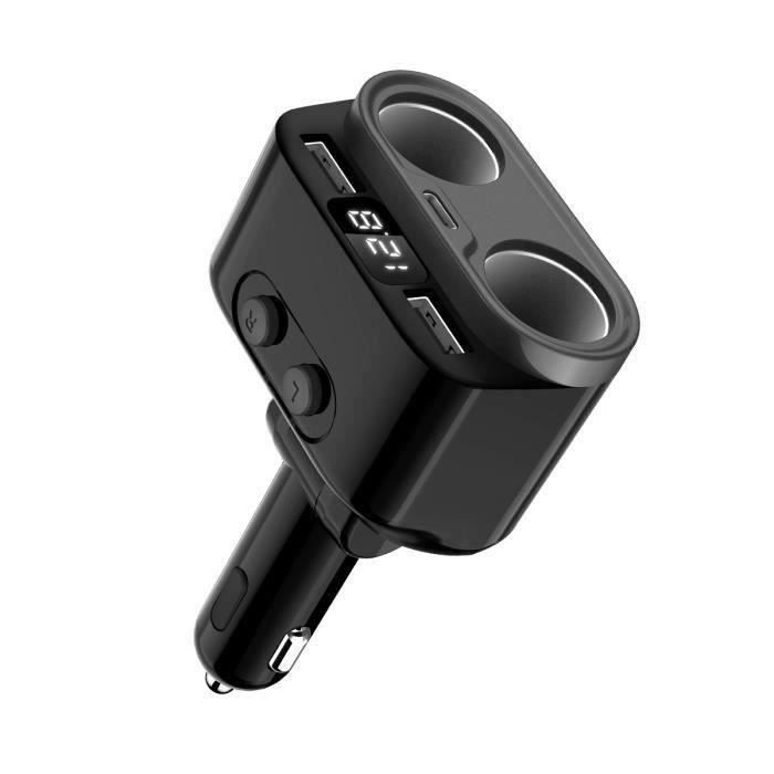 Commutateur Double USB Port Chargeur Allume Cigare Prise Pour 12V//24V