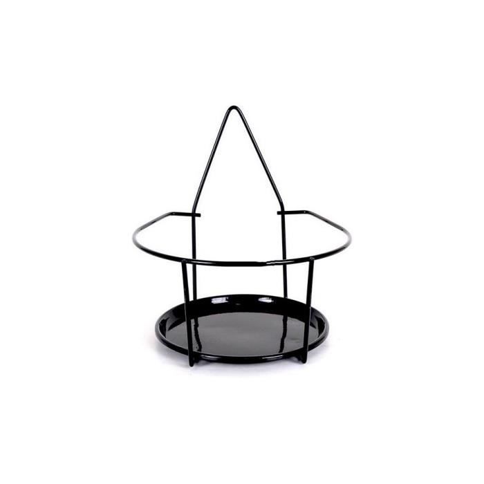 Support Muraux élégants Pour Pots De Fleurs - Lot De 3 Anneaux En Fer Forgé - Idéal Décoration Intérieur Et Extérieur