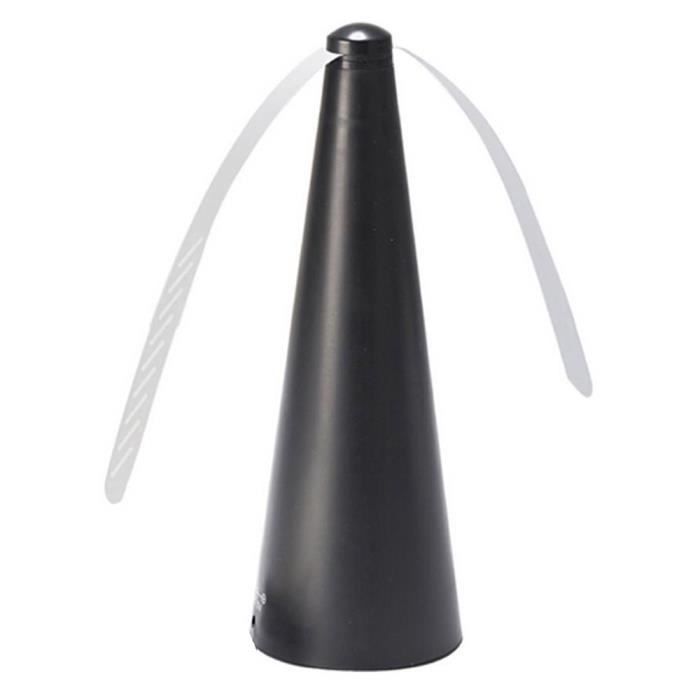 Ventilateur Anti-Mouches Pliable Et Télescopique | 2 Pièces | Fonctionne Sur Piles AA | Pour Table Et Suspension