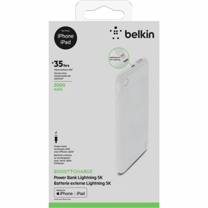 Belkin Batterie externe 5K avec connecteur Lightning
