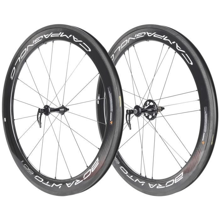 Jeu De Moyeux Tandem Campagnolo 48 Trous - Bride Haute 140mm - Compatible 8 Vitesses - Neuf