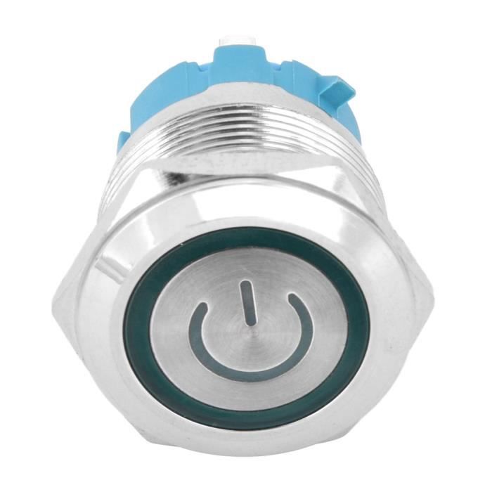 Cikonielf Interrupteur à bouton-poussoir Lot de 2 interrupteurs à ...