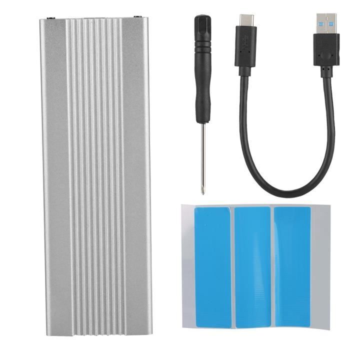 Boîtier De Disque Dur USB 3.0 M.2 SDD NGFF Jusqu'à 5 Gbit/s SSD Externe Adaptateur 2230 2242 2260 2280 Mm Prend En Charge Le Plug Et Play Uasp