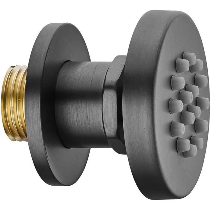 Jet De Douche Rond De 5,1 Cm, Buse De Massage Réglable, Jets Muraux