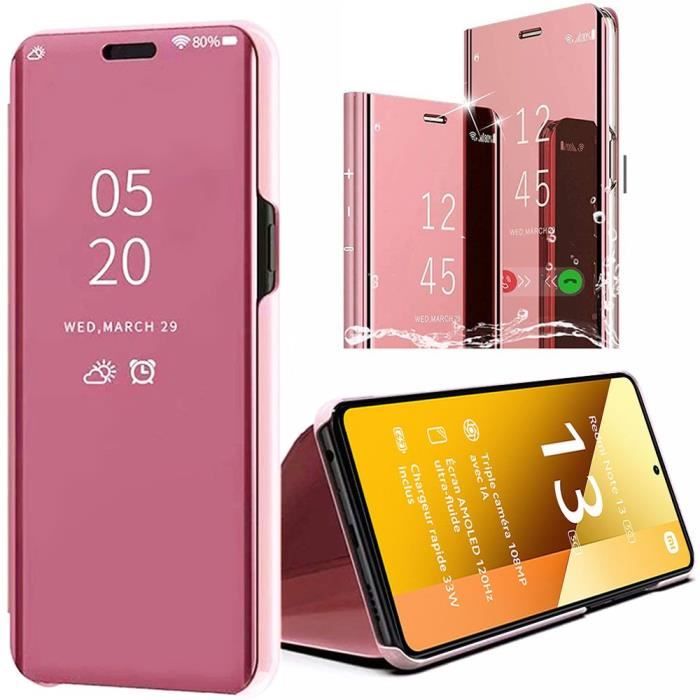 Coque Rigide En Bois Pour Xiaomi Redmi Note 13 5G - Marque Kwmobile, Référence KWM000020MO001C, Neuve