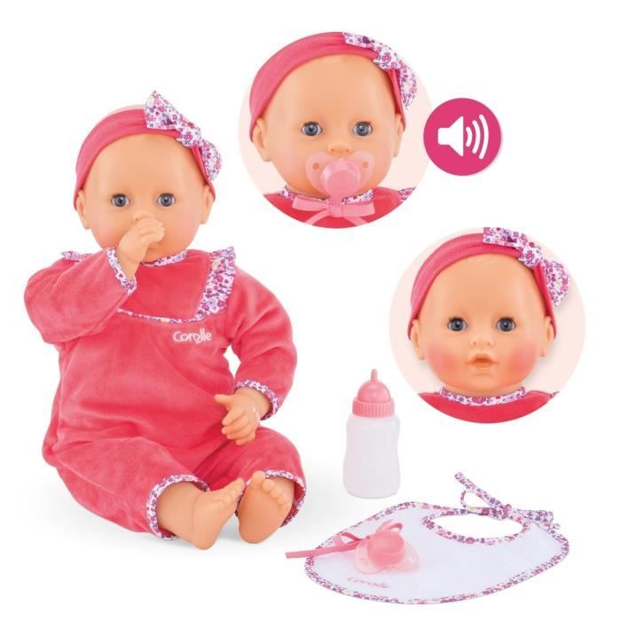 COROLLE Mon Classique Corolle - Coffret Accessoires Bébé Cerise pour poupon  36/42 cm - Cdiscount Jeux - Jouets