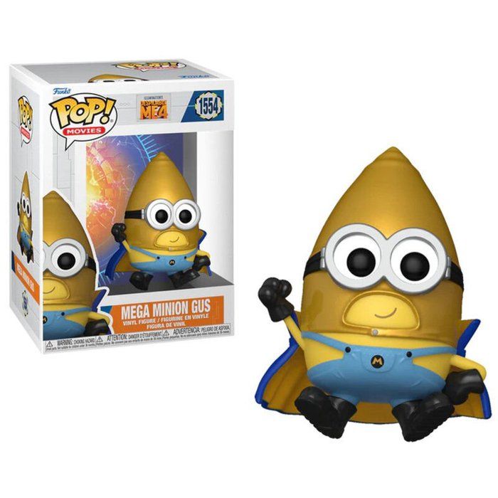 Figurine Pop! - Funko - Super Gus - Jaune - Despicable Me 4 - Movies N° 1554