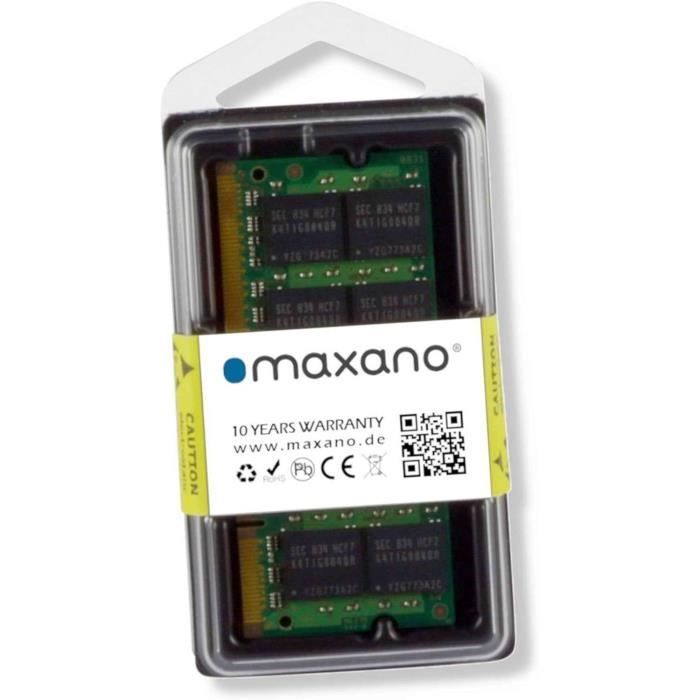 Mémoire RAM Synology 4 Go DDR4 ECC SODIMM - 2666 MHz - NAS - Synology