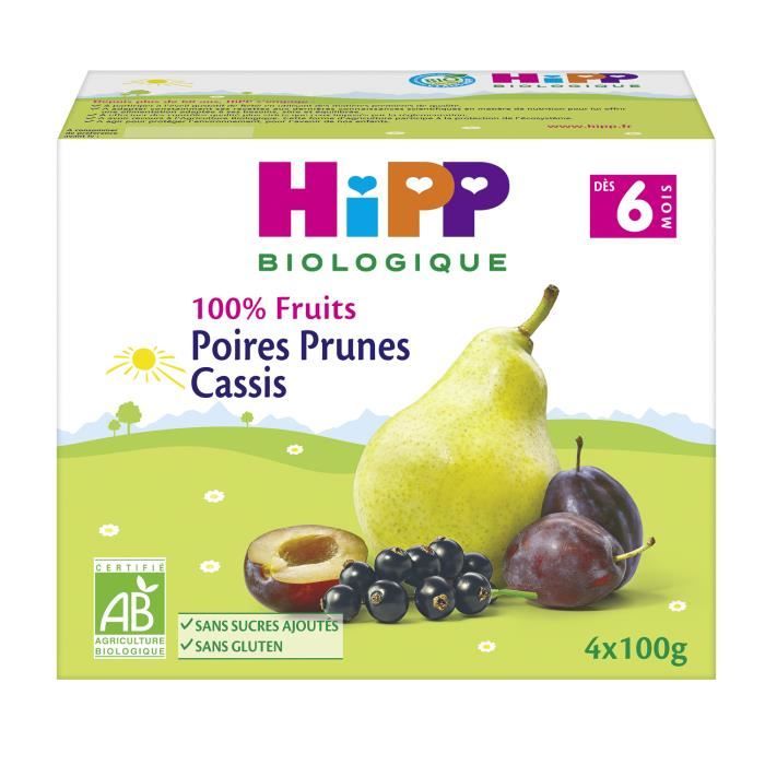 Hipp Biologique 100 Fruits Compote Poire Prune Cassis 4x100g Des 6 Mois Achat Vente Compote Dessert Fruite Hipp Biologique 100 Fruits Compote Poire Prune Cassis 4x100g Des 6 Mois Cdiscount Pret A Porter Hipp Biologique 100 Fruits Compote Poire Prune Cassis 4x100g Des 6 Mois Achat Vente Compote Dessert Fruite Hipp Biologique 100 Fruits Compote Poire Prune Cassis 4x100g Des 6 Mois Cdiscount Pret A Porter
