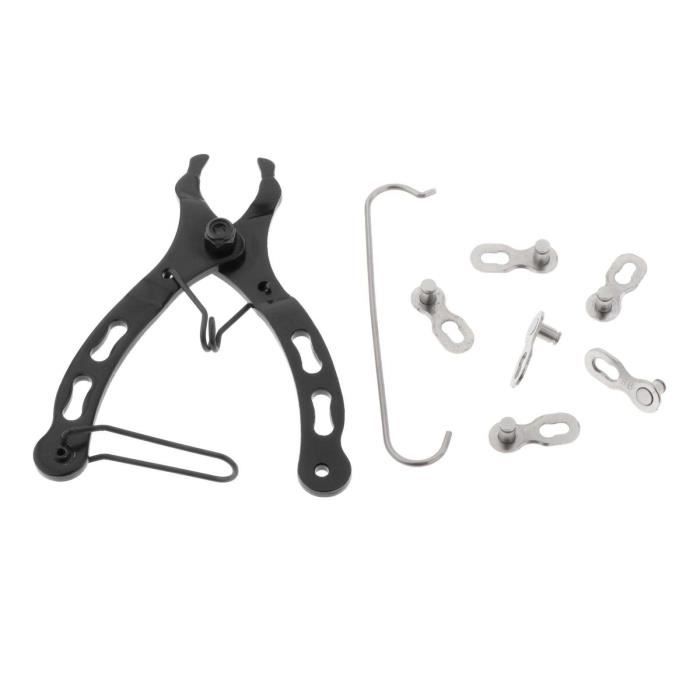 Kit d'outils de retrait de réparation de chaîne de vélo pour pince à vélo 6