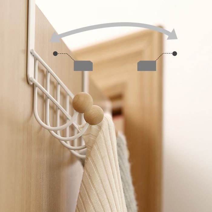 Cintre Porte Accessoire Fer Amp Tissu Gifi