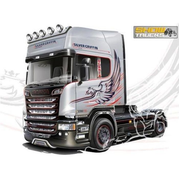 Maquette camion : Scania R730 V8 Streamline - Cdiscount Jeux - Jouets