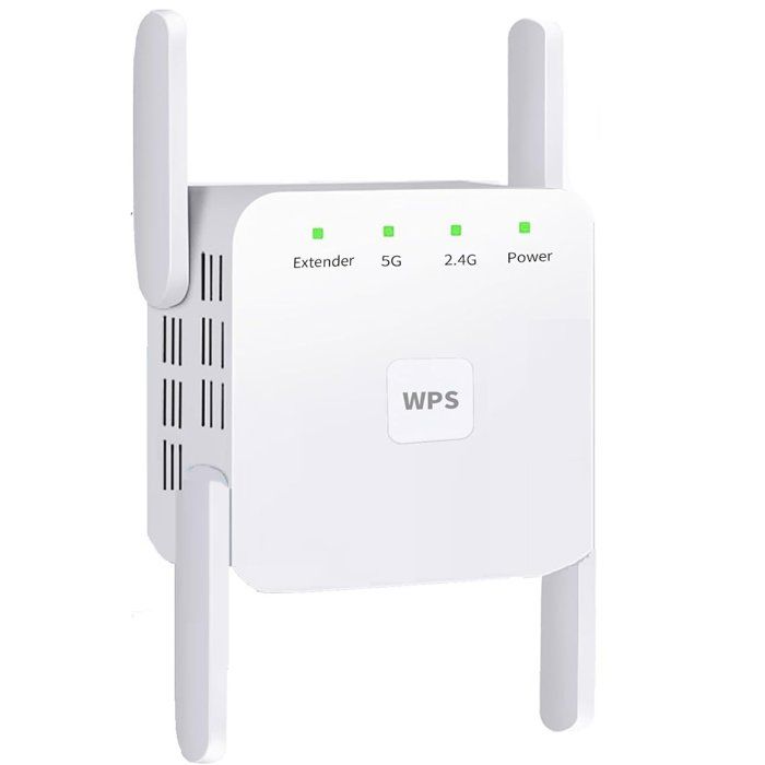 Répéteur WiFi 6 – Kingcenton – C1208 – AC1200Mbps – Double bande 2.4GHz/5.8GHz – WPS