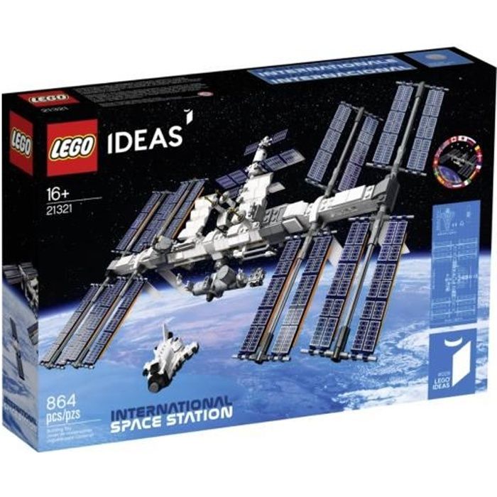 Jeu de construction - LEGO® Ideas 21321 - La station spatiale internationale - 864 pièces - A partir de 16 ans