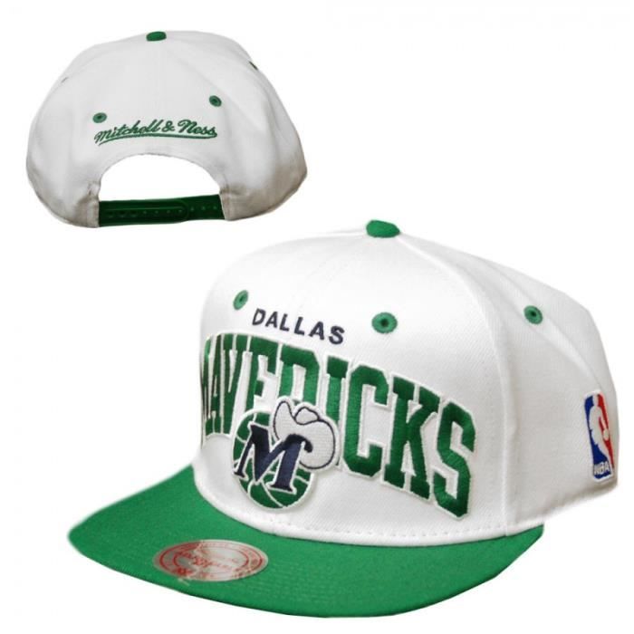 Mitchell & Ness NBA Team 2 Tone 2.0 Casquette Snapback Dallas Mavericks Taille Unique, Bleu Roi/bleu Marine, Dallas Mavericks, Taille Unique