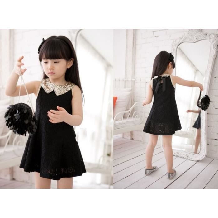 robe noire fille