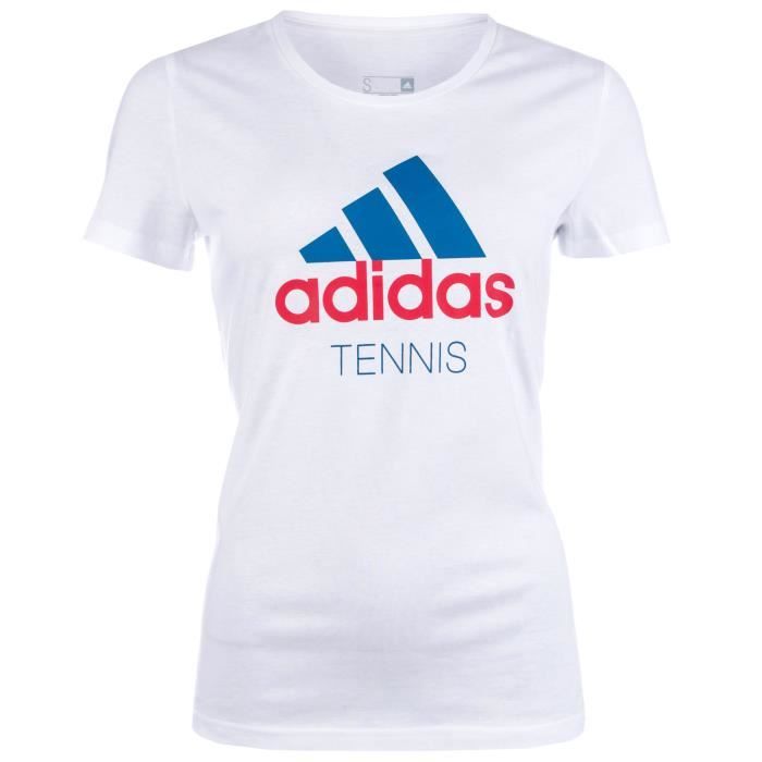 tee shirt tennis adidas femme