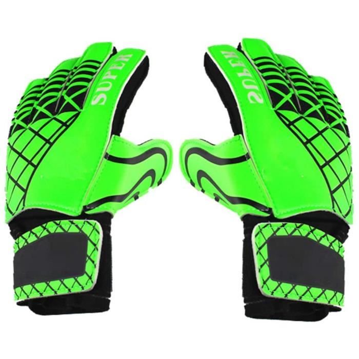 Latex gardien de but Gants Rouleau Doigt Football Football gardien de but gardien gants taille 9