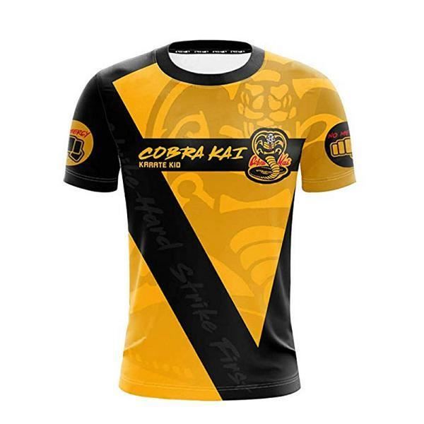 Sweats à Capuche,Anime Le Karaté Enfant Cobra Kai Veste Hauts T-shirt