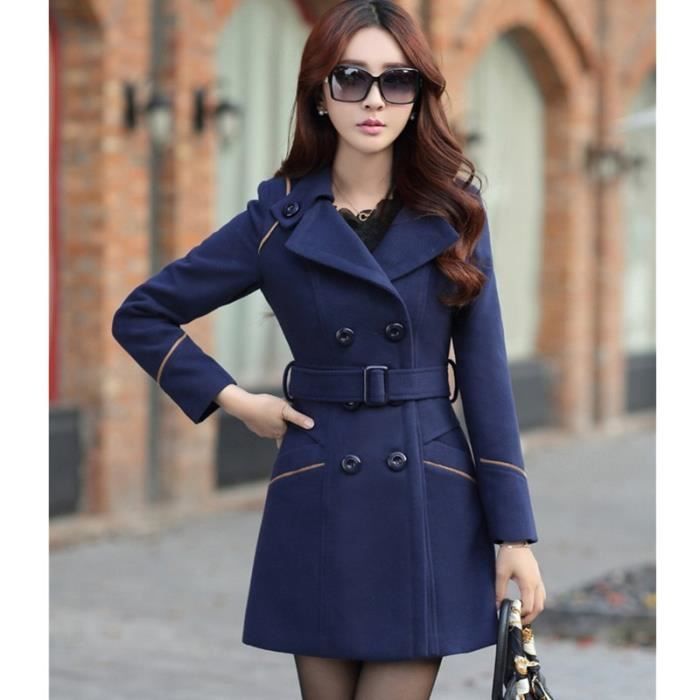 Manteau long automne femme clearance