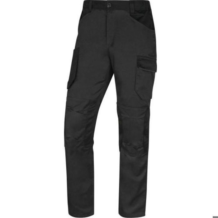 Pantalon de travail multipoches MACH 2 V3 noir/gris TL - DELTA PLUS - M2PA3GGGT