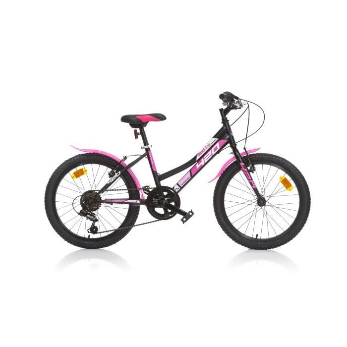 Velo rose et noir best sale