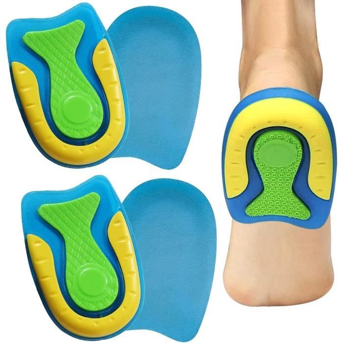 2 Paires de Talonnettes en Gel de Silicone, Talonnette Epine ...